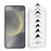For Samsung Galaxy S24 Full Screen Protector Full Glue Automatic Dust Removal Tempered Glass HD Film with Automatic Alignment Tool - Transparent - 1