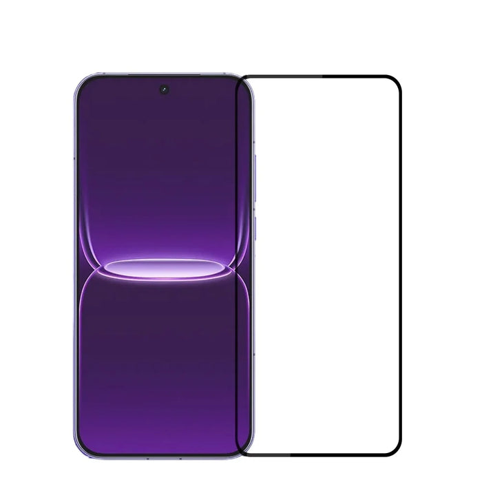 MOFI For Realme Neo8 5G Screen Protector  9H Full Glue Full Coverage High Aluminum-Silicon Glass Film - Black - 1