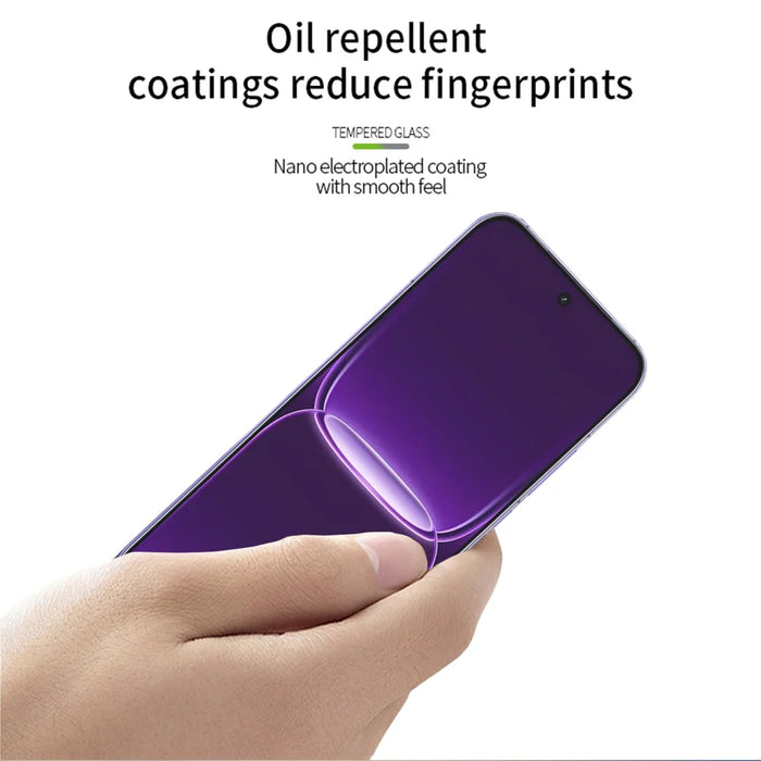 MOFI For Realme Neo8 5G Screen Protector  9H Full Glue Full Coverage High Aluminum-Silicon Glass Film - Black - 4