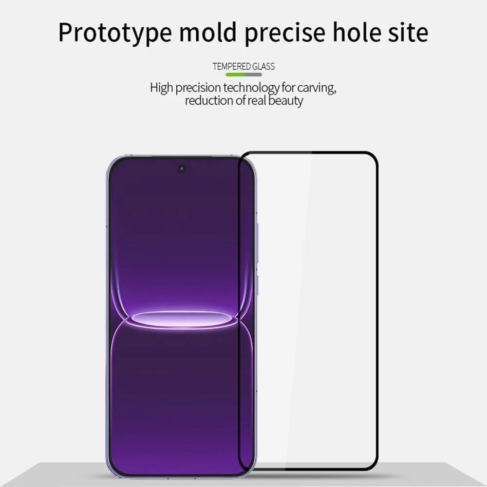 PINWUYO For Realme Neo8 5G Tempered Glass Film  JK Series-2 9H Full Glue Full Screen Protector - Black - 3