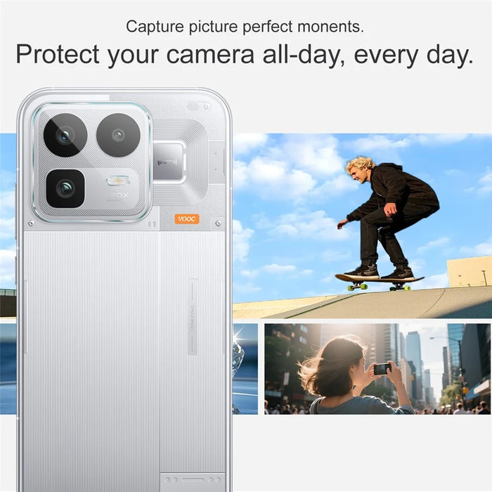 IMAK For Realme Neo8 5G Camera Lens Protector Slim Tempered Glass Full Coverage Lens Film - Transparent - 5