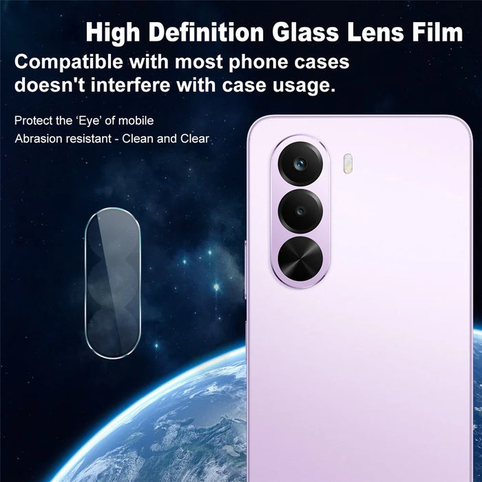 IMAK For Realme P4x 5G (India) Camera Lens Protector Slim Tempered Glass Full Coverage Lens Film - Transparent - 2