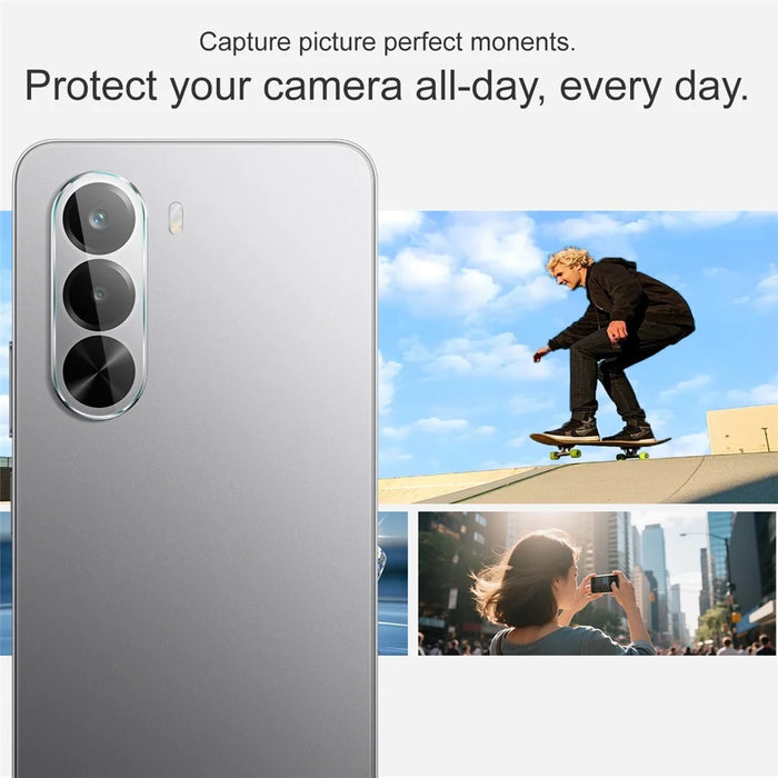 IMAK For Realme P4x 5G (India) Camera Lens Protector Slim Tempered Glass Full Coverage Lens Film - Transparent - 5
