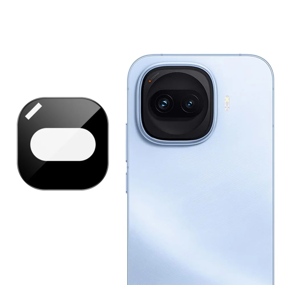 IMAK For vivo iQOO Z11 Turbo 5G Camera Lens Protector Tempered Glass HD Clear Full Cover Lens Film - Black - 1