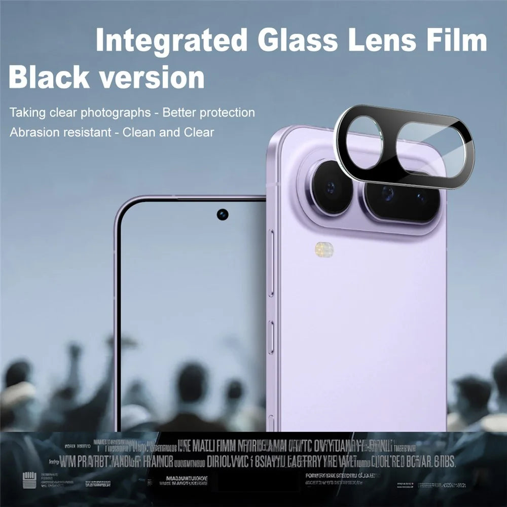 IMAK For Honor Magic8 Pro Air 5G Tempered Glass Full Cover Lens Film + Acrylic Cap - Black - 2