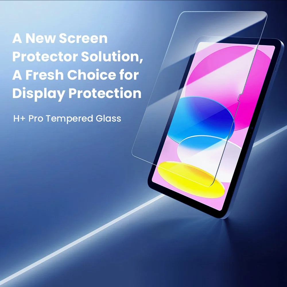 NILLKIN H+ Pro For iPad (2025)  /  10.9 (2022) Screen Protector Full Glue Full Coverage 9H High Aluminium-Silicon Glass Film - Transparent - 3
