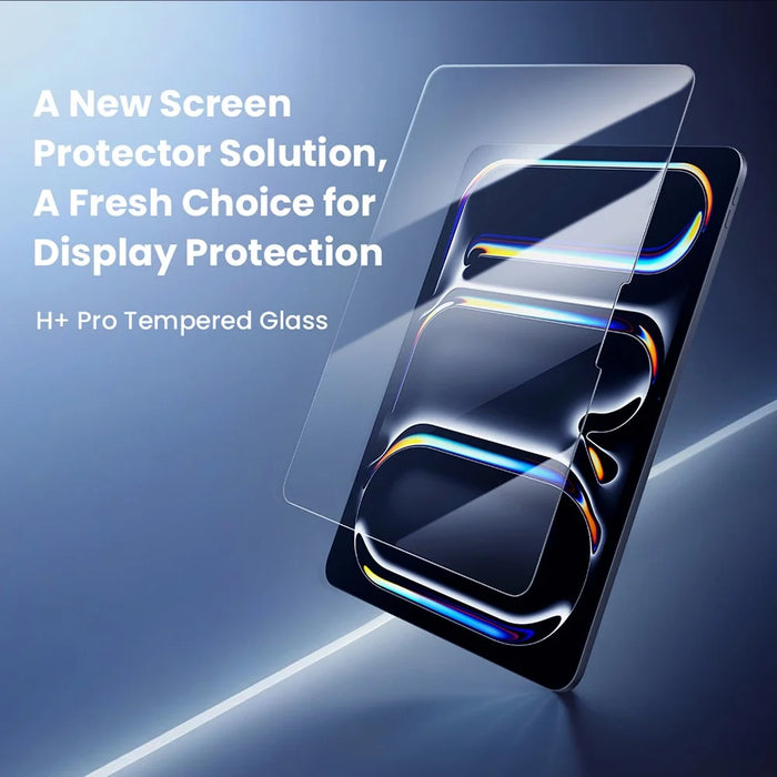 NILLKIN H+ Pro For iPad Air 11 (2026) / (2025) / (2024) Screen Protector Full Glue Full Coverage 9H High Aluminium-Silicon Glass Film - Transparent - 3