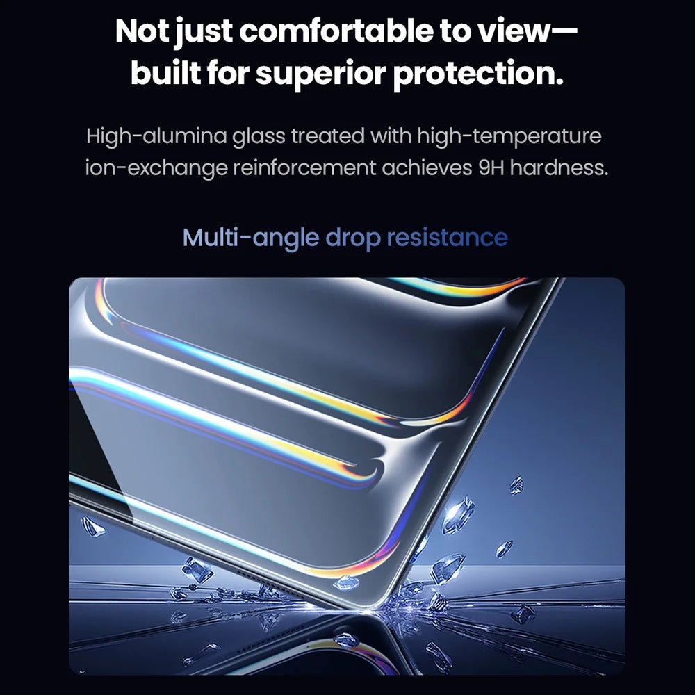 NILLKIN H+ Pro For iPad Air 11 (2026) / (2025) / (2024) Screen Protector Full Glue Full Coverage 9H High Aluminium-Silicon Glass Film - Transparent - 5