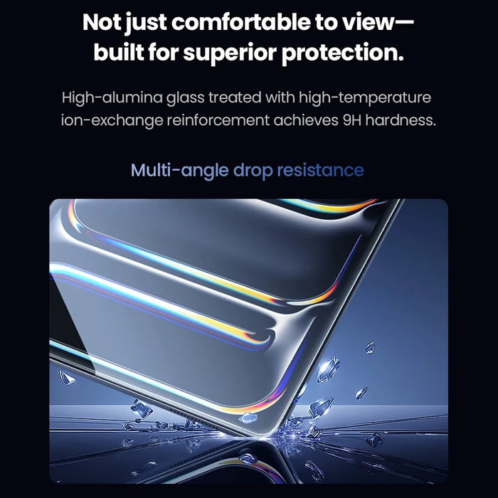 NILLKIN H+ Pro For iPad Air 11 (2026) / (2025) / (2024) Screen Protector Full Glue Full Coverage 9H High Aluminium-Silicon Glass Film - Transparent - 5