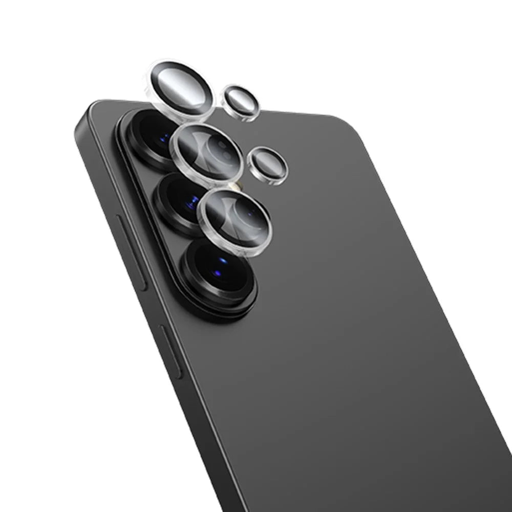 BENKS 1 Set For Samsung Galaxy S26 Ultra Corning Gorilla Glass Full Coverage Camera Lens Protector with Aluminium Alloy Frame - Black - 1