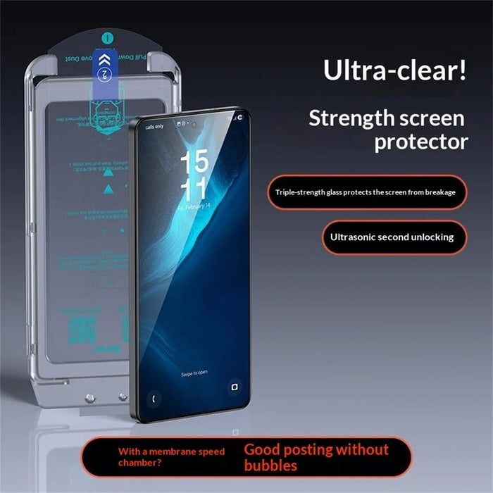 BENKS For Samsung Galaxy S26 Ultra Corning Gorilla Glass Ultra Clear Full Glue Full Screen Protector - Transparent - 2