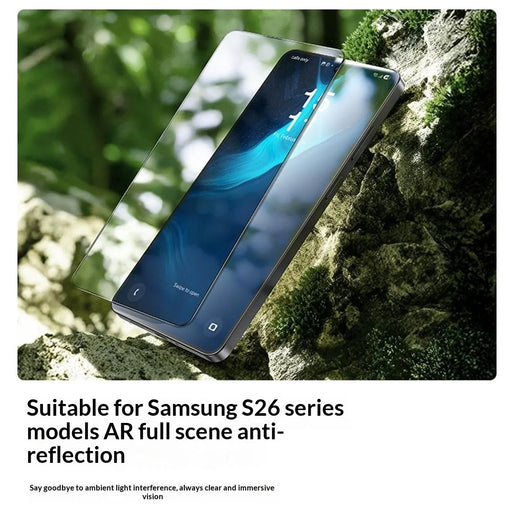BENKS For Samsung Galaxy S26 Ultra Corning Gorilla Glass Full Screen Protector AR Anti-Glare Full Glue HD Clear Film - Transparent - 2