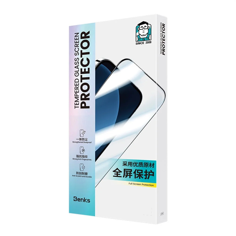 BENKS Zero Arc Series for Samsung Galaxy S26 Ultra Full Screen Protector 0.23mm High Aluminium-silicon Glass Explosion Proof Film - Transparent - 7