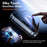 For iPhone 16 Pro Max Anti-Spy Full Screen Protector High Aluminium-silicon Glass Film with Dust Removal Installation Tool - Black - 5