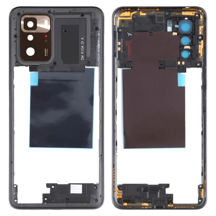 For Xiaomi Poco X3 GT OEM Middle Housing Plate Frame Replacement Part (without Logo) - Black - 1