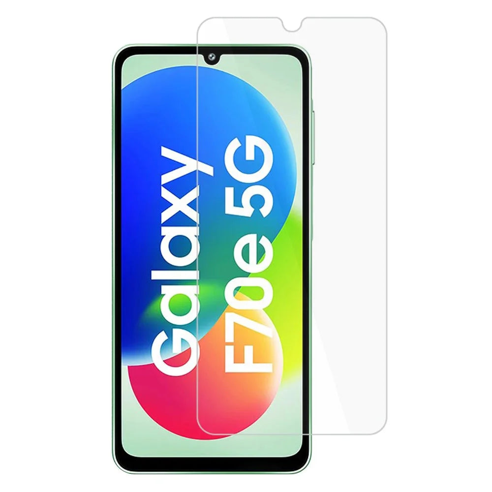 For Samsung Galaxy F70e 5G Screen Protector 0.3mm Arc Edge Tempered Glass Film, Not Complete Coverage - Transparent - 1