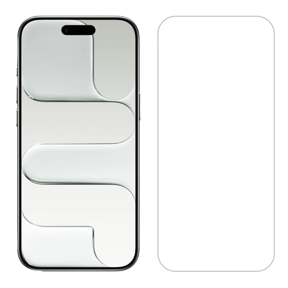 ITIETIE 2PCS For Apple iPhone Air Silk Printing Tempered Glass 0.25mm High Aluminum Screen Protector, Full Glue, Not Complete Covering - Transparent - 2