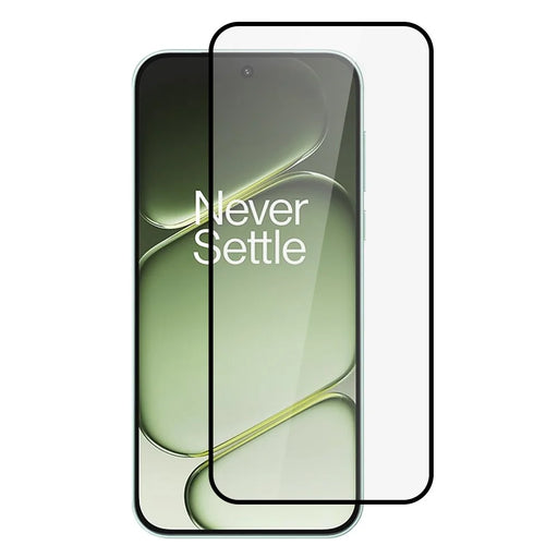ITIETIE Silk Printing Tempered Glass For OnePlus Turbo 6 5G / Turbo 6V 5G / Nord 6 5G 0.25mm High Aluminum Full Screen Protector, Full Glue - Transparent - 1