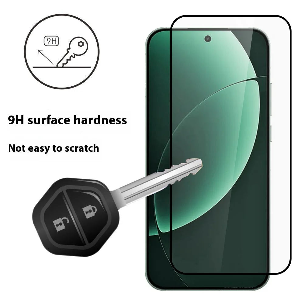 ITIETIE For Realme GT 8 5G  /  GT 8 Pro 5G Screen Protector 0.25mm Full Glue Full Coverage High Aluminium-Silicon Glass Silk Printing Film - Transparent - 2