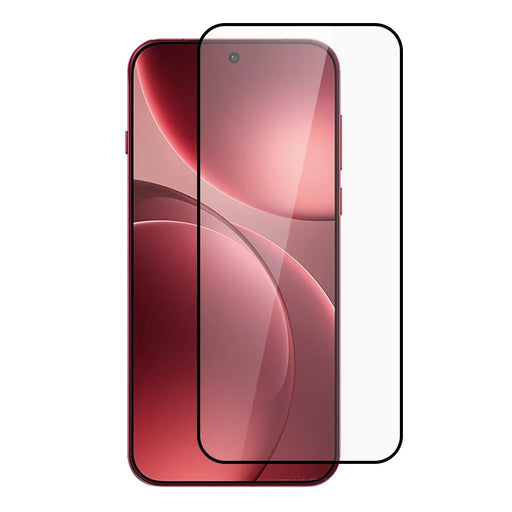 ITIETIE For Oppo Find X9 Pro 5G Silk Printing Tempered Glass 0.25mm High Aluminum Full Screen Protector, Full Glue - Transparent - 1