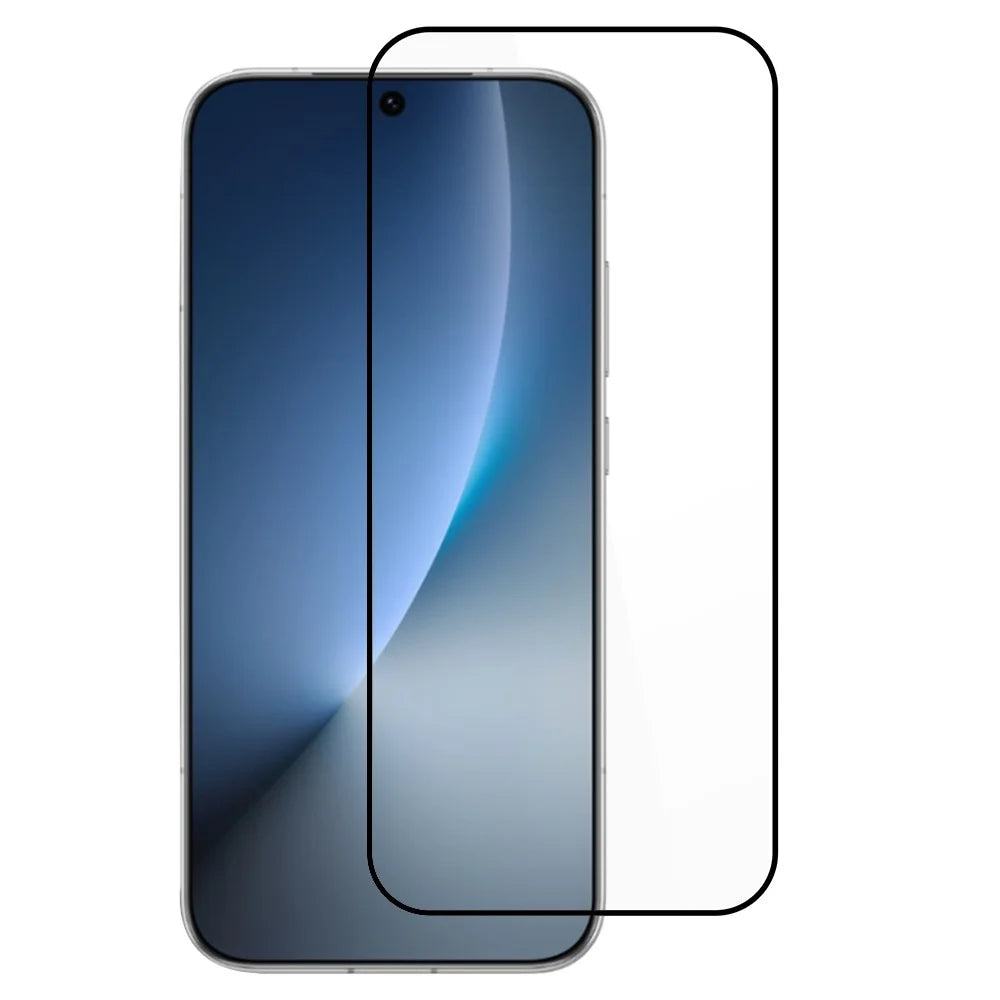 ITIETIE For Honor Magic8 5G Silk Printing Tempered Glass 0.25mm High Aluminum Full Screen Protector, Full Glue - Transparent - 1