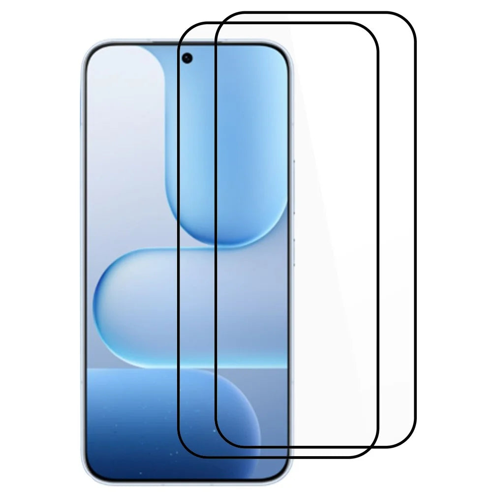 ITIETIE 2PCS Silk Printing Tempered Glass For Honor 500 Pro 5G  /  Honor 500 5G 0.25mm High Aluminum Full Screen Protector, Full Glue - Transparent - 1