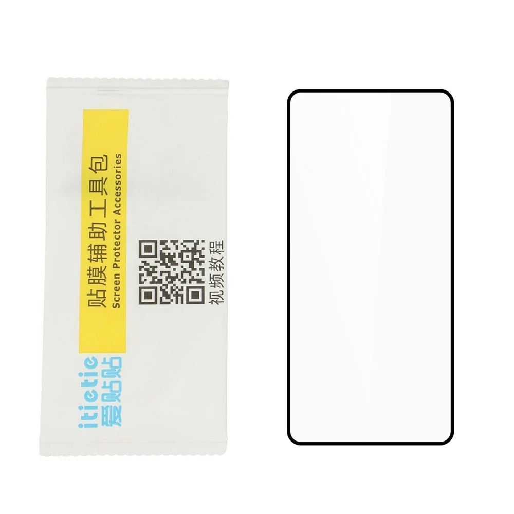 ITIETIE For Samsung Galaxy S26 Ultra Silk Printing Tempered Glass 0.25mm High Aluminum Full Screen Protector, Full Glue - Transparent - 4
