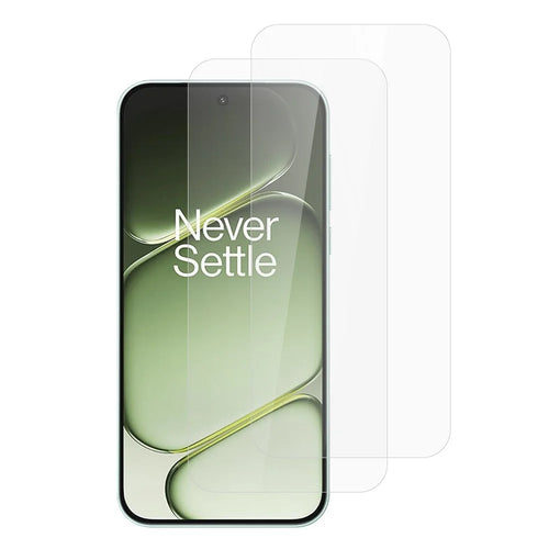 ITIETIE 2PCS Silk Printing Tempered Glass For OnePlus Turbo 6 5G / Turbo 6V 5G / Nord 6 5G 0.25mm High Aluminum Screen Protector, Full Glue, Not Complete Covering - Transparent - 1