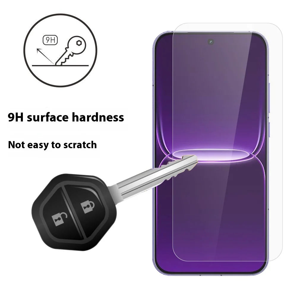 ITIETIE For Realme Neo8 5G Screen Protector 0.25mm Full Glue High Aluminium-Silicon Glass Film (NOT Complete Covering) - Transparent - 3