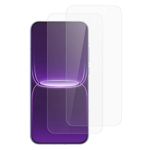 ITIETIE 2Pcs For Realme Neo8 5G Screen Protector 0.25mm Full Glue High Aluminium-Silicon Glass Film (NOT Complete Covering) - Transparent - 1