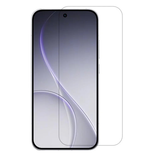 ITIETIE Silk Printing Tempered Glass For Oppo Reno15 Pro 5G (Global)  /  Reno15 5G (China) 0.25mm High Aluminum Screen Protector, Full Glue, Not Complete Covering - Transparent - 1