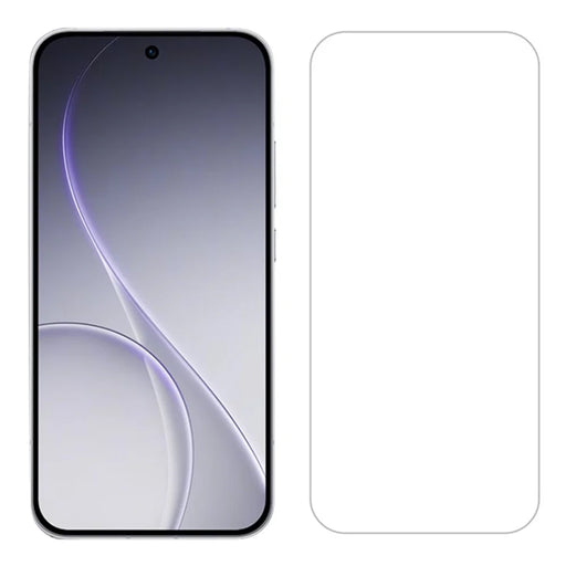 ITIETIE Silk Printing Tempered Glass For Oppo Reno15 5G (Global)  /  Reno15c 5G (China) 0.25mm High Aluminum Screen Protector, Full Glue, Not Complete Covering - Transparent - 2