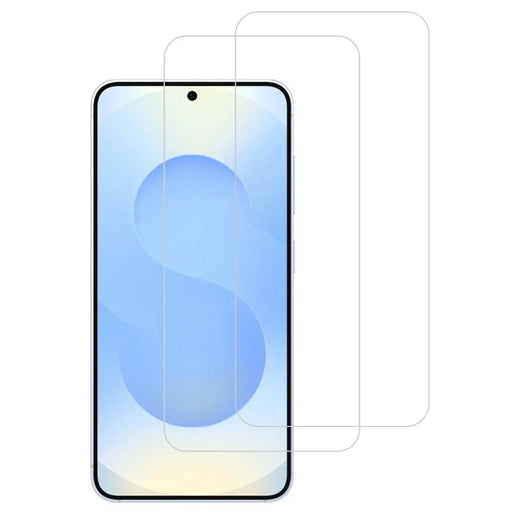 ITIETIE 2PCS For Samsung Galaxy S26+ Screen Protector 0.25mm High Aluminium-Silicon Glass Clear Film, Full Glue, Not Complete Covering - Transparent - 1