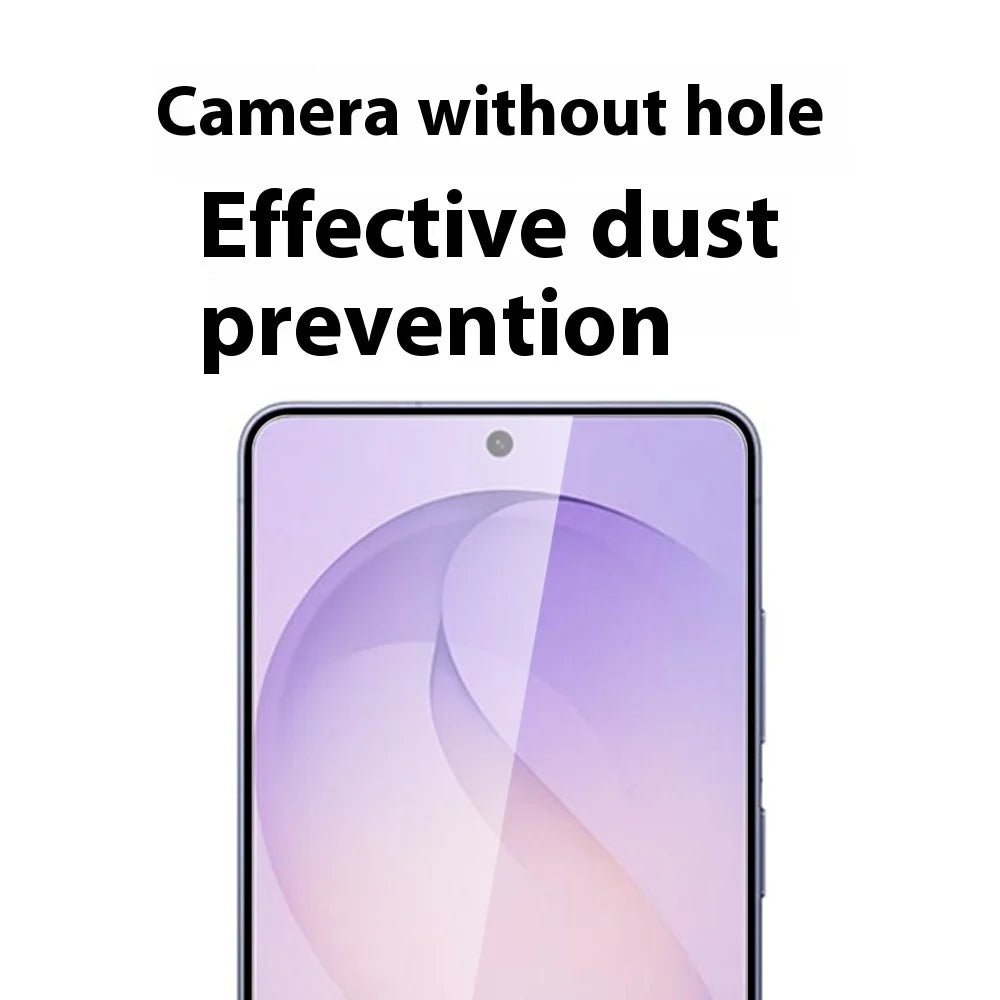 ITIETIE 2PCS For Samsung Galaxy S26 Ultra Silk Printing Tempered Glass 0.25mm High Aluminum Screen Protector, Full Glue, Not Complete Covering - Transparent - 4