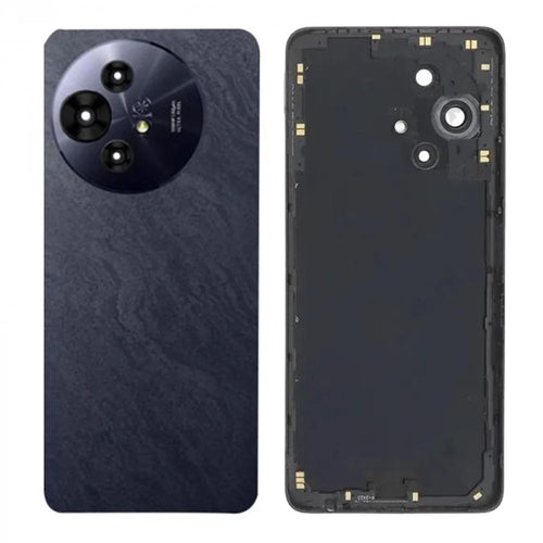 For TCL 50 Pro NxtPaper 5G OEM Battery Housing Back Cover with Camera Ring Lens Cover Replacement - Black - 1