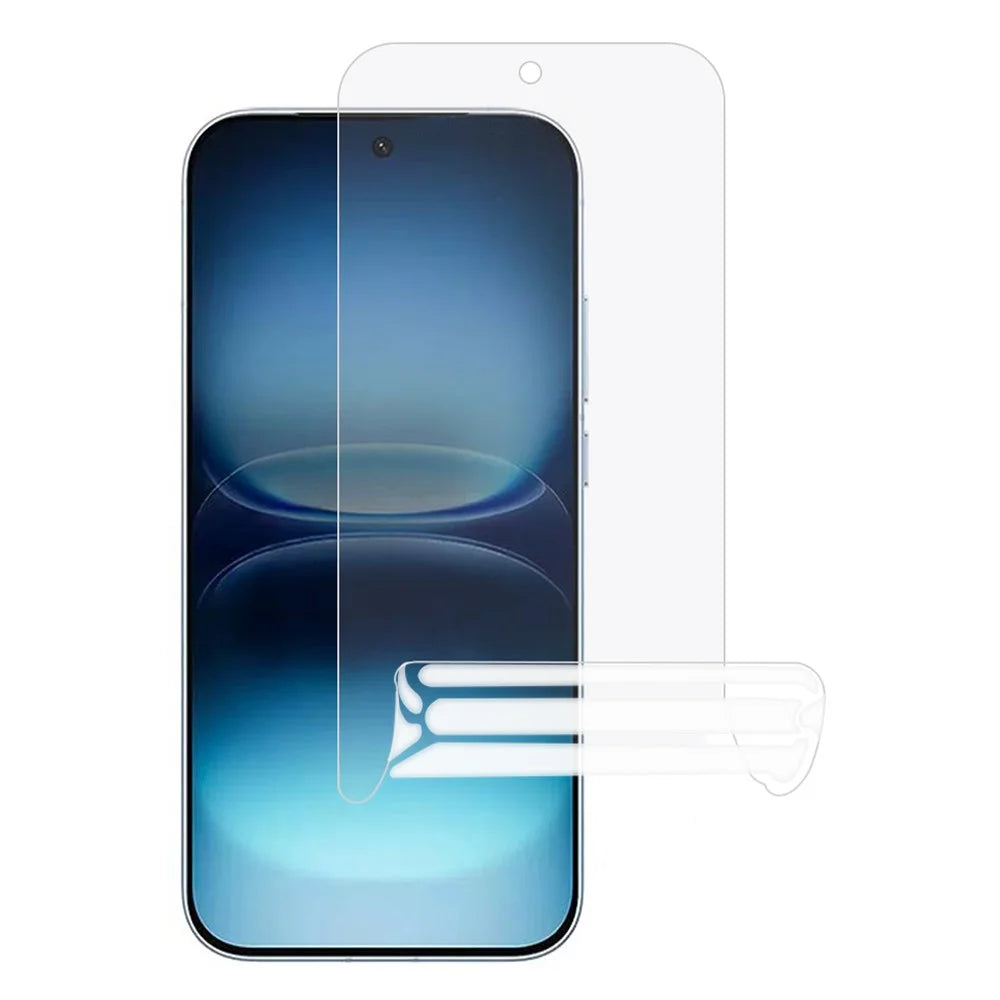 For vivo iQOO 15R Screen Protector Clear PET Hydrogel Film Full Coverage - Transparent - 1