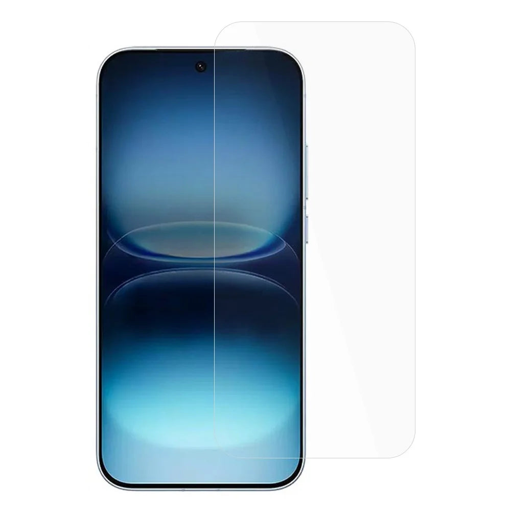 For vivo iQOO 15R Full Screen Protector Clear High Aluminum-Silicon Glass Film (Fingerprint Unlock Support) - Transparent - 1
