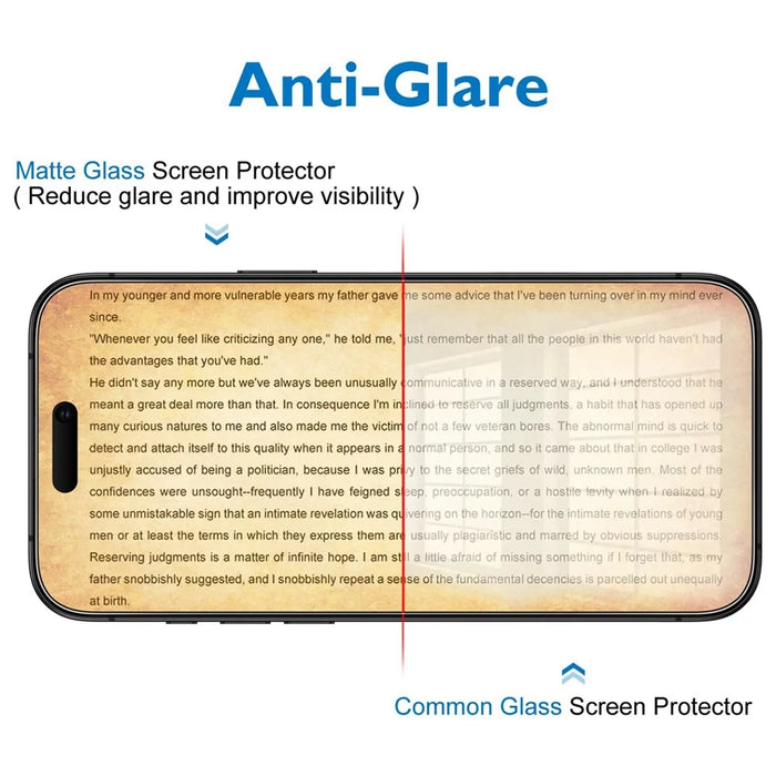 10Pcs for iPhone 17 Pro Max High Definition Matte Full Screen Protector 3D Large Arc Edge High Aluminium-silicon Glass Film - Transparent - 2