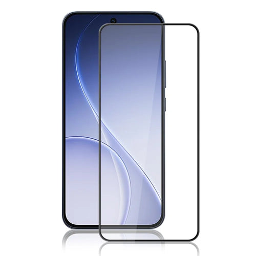 AMORUS For Oppo Reno15 F 5G  /  Reno14 F 5G  /  Reno13 5G (Global) Full Screen Protector Anti-Shatter Full Glue Tempered Glass Film - Black - 1