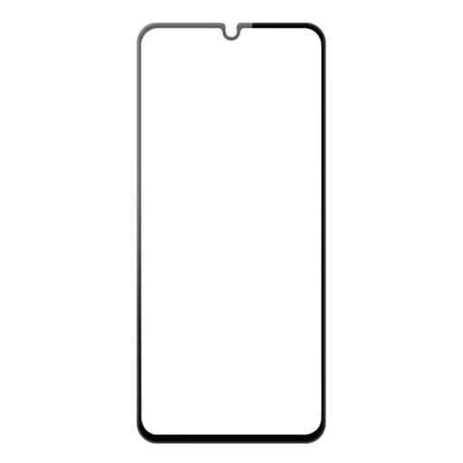 AMORUS For Samsung Galaxy A14 5G / A14 4G HD Silk Printing Full Glue Tempered Glass Film Secondary Hardening Anti-fingerprint Full Screen Protector - Black - 2