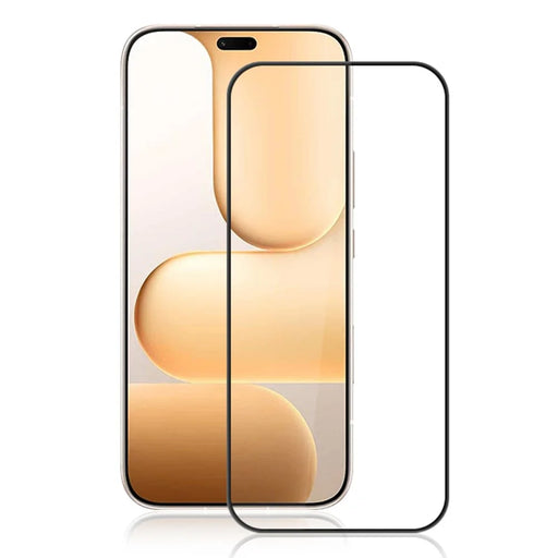 MOCOLO For Honor 600 Lite 5G Full Screen Protector Ultra Clear Shockproof Silk Printing Full Glue Tempered Glass Film - Black - 1