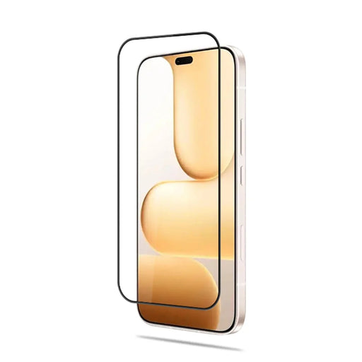 MOCOLO For Honor 600 Lite 5G Full Screen Protector Ultra Clear Shockproof Silk Printing Full Glue Tempered Glass Film - Black - 2
