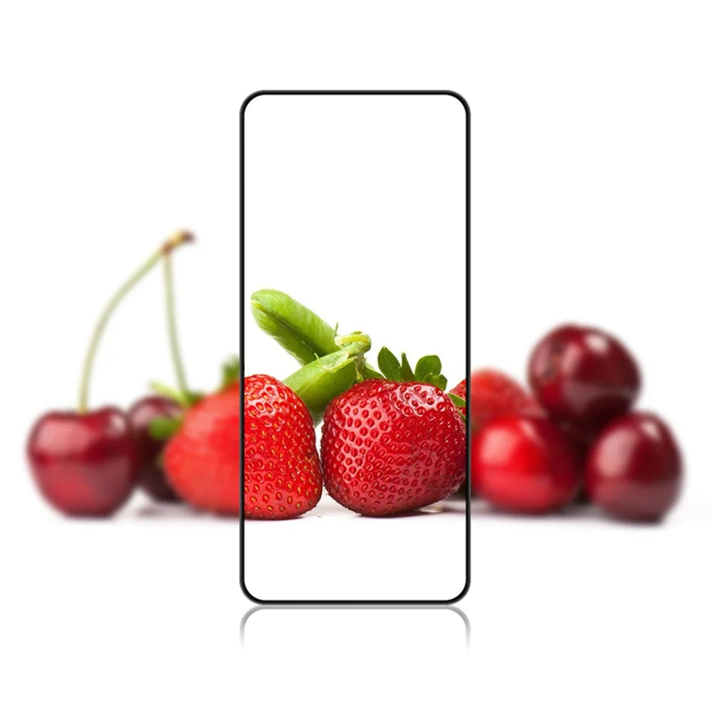 MOCOLO Tempered Glass Film For Oppo Reno15 F 5G  /  Reno14 F 5G  /  Reno13 5G (Global) Full Screen Protector Anti-Shatter Silk Printing Full Glue - Black - 6