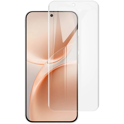 IMAK Hydrogel Film 4th For vivo V70 5G / V70 Elite 5G Full Screen Protector Ultra Clear Full Glue Soft TPU Film (Fingerprint Unlock) - Transparent - 1