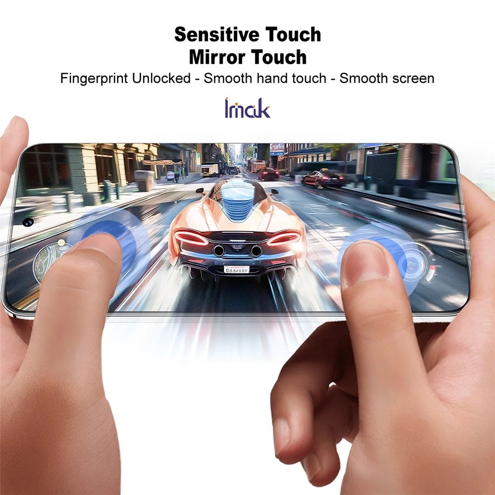 IMAK Pro+ Series For vivo iQOO 15 Ultra 5G Screen Protector Full Coverage Tempered Glass Film (Fingerprint Unlock) - Transparent - 4