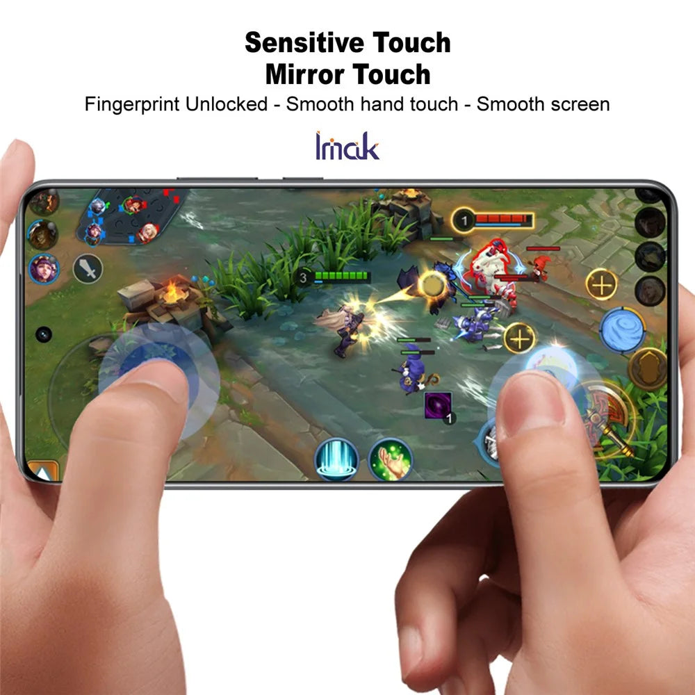 IMAK H Series For vivo iQOO 15 Ultra 5G Screen Protector Tempered Glass Film (Not Complete Coverage) (Fingerprint Unlock) - Transparent - 4