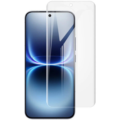 IMAK Hydrogel Film 4th For vivo iQOO 15 Ultra 5G Full Screen Protector Ultra Clear Full Glue Soft TPU Film (Fingerprint Unlock) - Transparent - 1