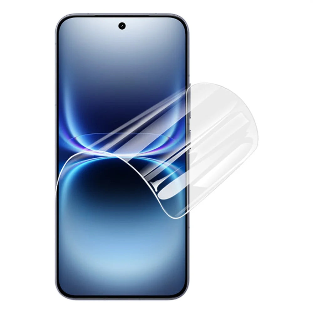 IMAK Hydrogel Film 4th For vivo iQOO 15 Ultra 5G Full Screen Protector Ultra Clear Full Glue Soft TPU Film (Fingerprint Unlock) - Transparent - 2