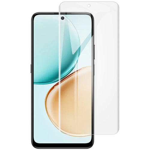 IMAK Hydrogel Film 4th Gen Soft TPU Film For Honor 400 Smart 5G / 400 Smart 4G / X7d 4G / X7d 5G Ultra Clear Full Screen Protector - Transparent - 1