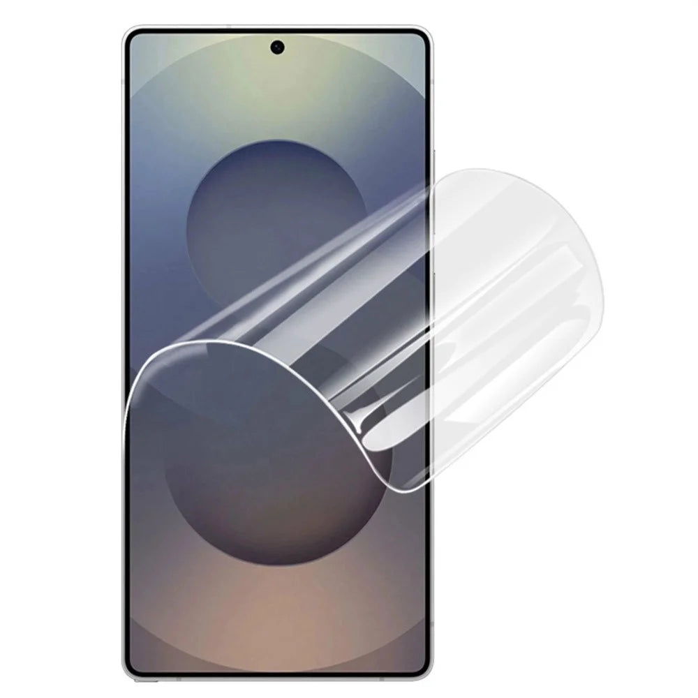 IMAK Hydrogel Film 4th For Samsung Galaxy S26 Ultra Full Screen Protector Ultra Clear Full Glue Soft TPU Film (Fingerprint Unlock) - Transparent - 3